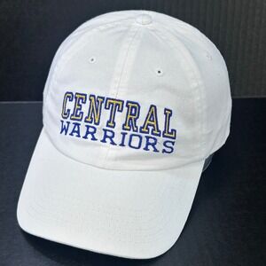 Central Warriors Men White Big Accessories Hat Embroidered Adjustable OSFM